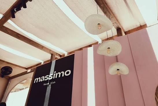 Massimo beach club entrance