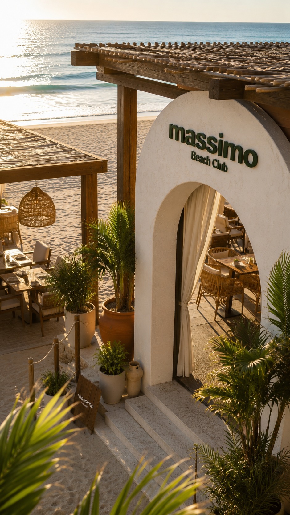 Massimo Dayz beachfront entrance